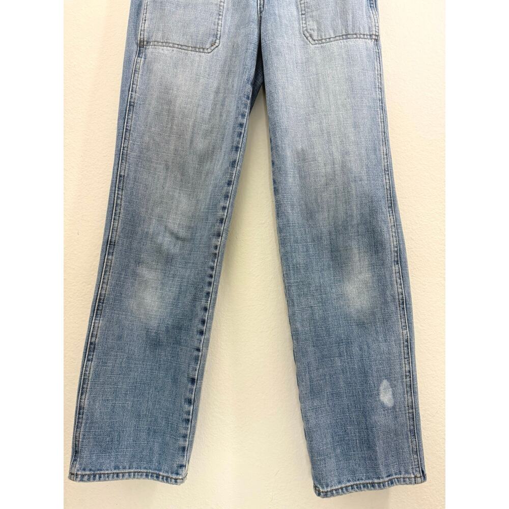 Veronica Beard Light Blue Straight-Leg Jeans - Picture 5 of 13